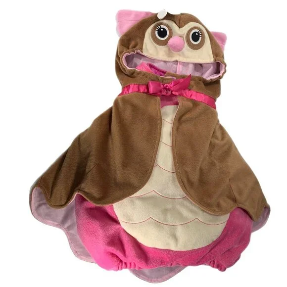 Owl Costume Halloween Sz 12M Koala Kids for Toys R Us 2 pieces Cape & Body - Picture 2 of 12